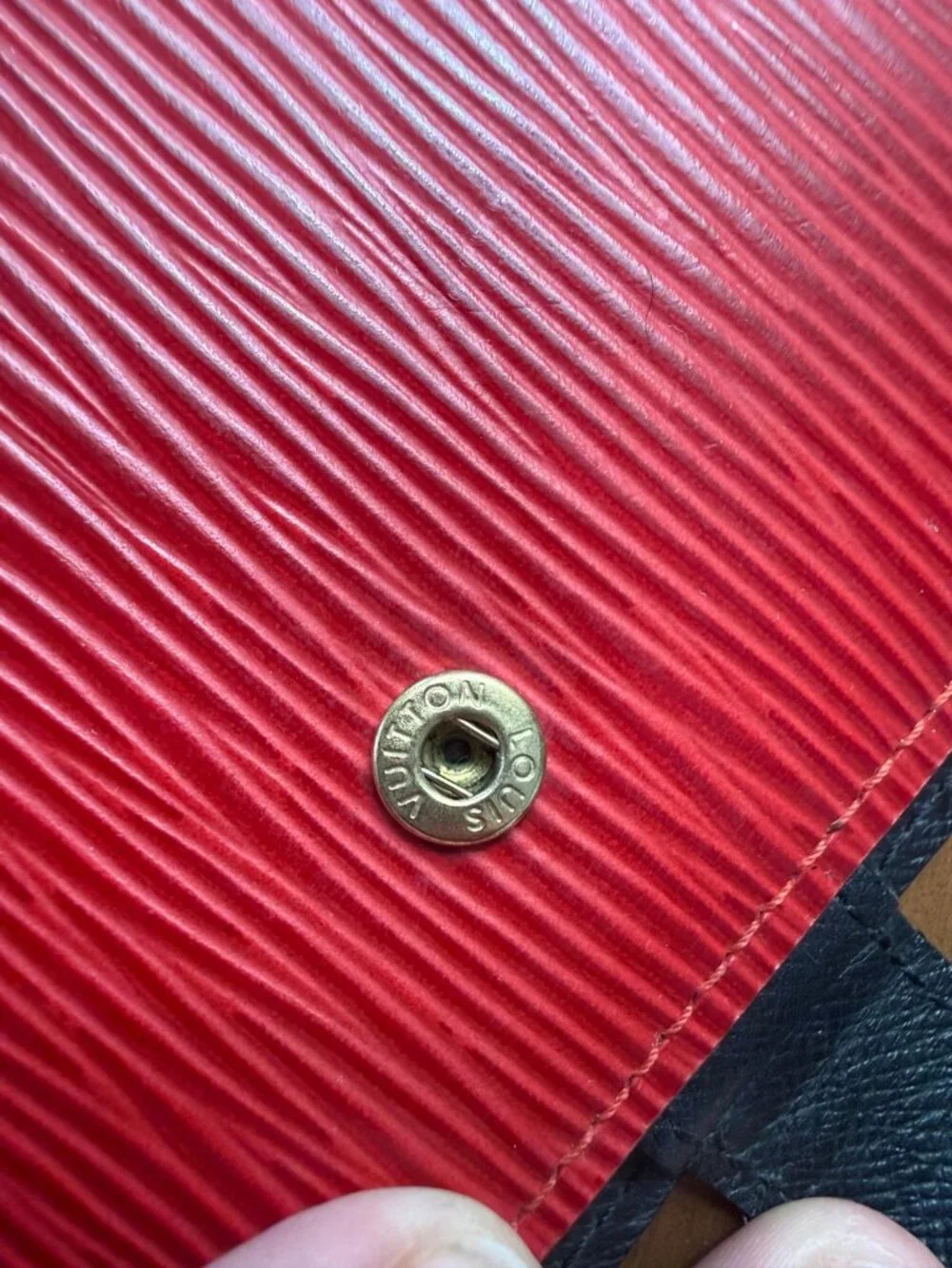 Louis Vuitton Agenda PM Red Epi Leather Planner